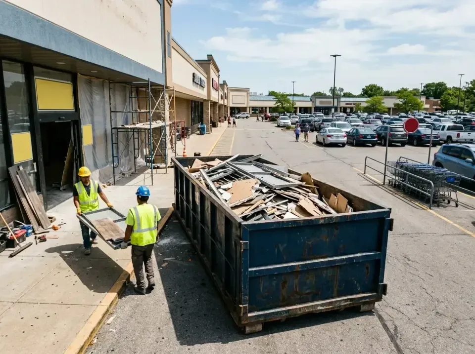 retail-store-renovation-debris-003 — frequently asked questions, Roll-off Dumpster Rentals in Lincolnwood, IL
